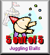 Juggling Balls Award - Shapetalks Way To Win 